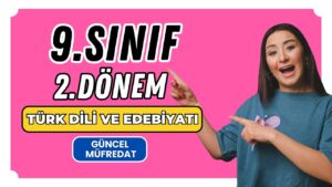 9.Sınıf Türkçe Maarif Modeli