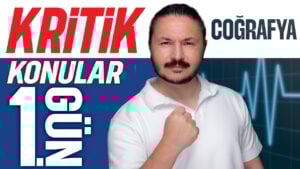 12 Günde TYT Coğrafya Kritik Konular Kampı