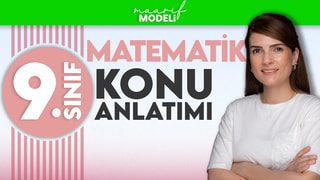 9.Sınıf Matematik Maarif Modeli - Geotopya