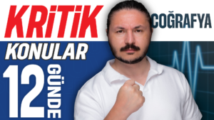 12 Günde TYT Coğrafya Kritik Konular Kampı