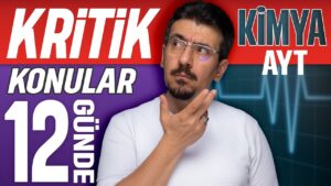 AYT Kimya Kritik Konular Kampı