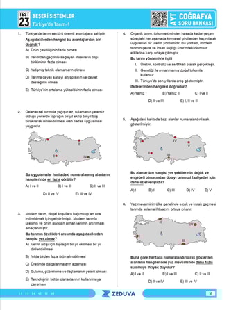 Ayt Coğrafya Soru Bankası Coğrafyanın Kodları - Görsel 4
