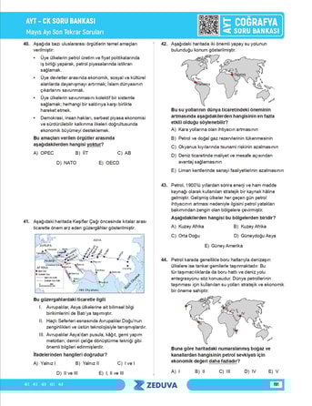 Ayt Coğrafya Soru Bankası Coğrafyanın Kodları - Görsel 10