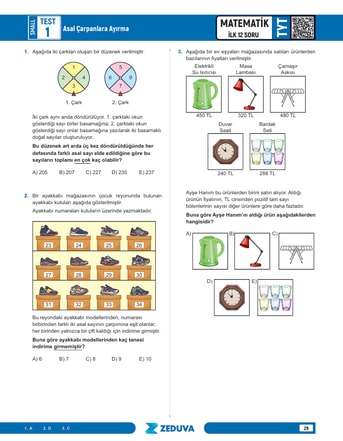 SML Matematik TYT Matematik İlk 12 Soru Bankası - Görsel 6