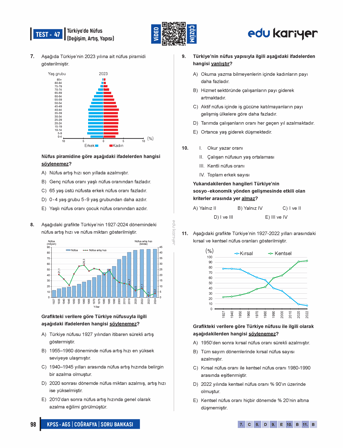 Coğrafyanın Kodları 2026 KPSS-AGS Coğrafya Video Çözümlü Soru Bankası - Görsel 5
