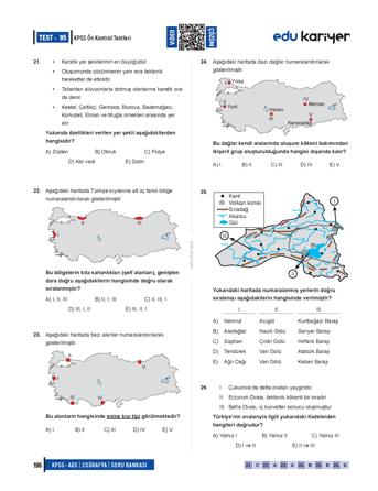 Coğrafyanın Kodları 2026 KPSS-AGS Coğrafya Video Çözümlü Soru Bankası - Görsel 3