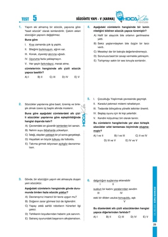 Öznur Saat Yıldırım KPSS Dil Bilgisini Kafala Soru Bankası - Görsel 3