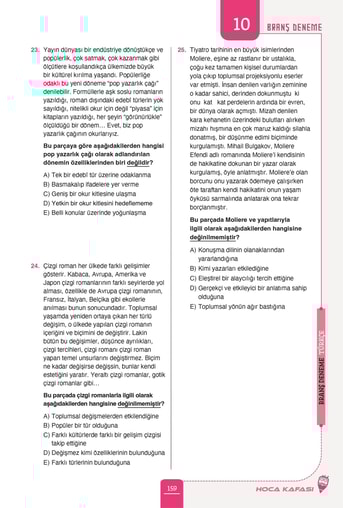 Öznur Saat Yıldırım KPSS 21'li Branş Deneme - Görsel 3