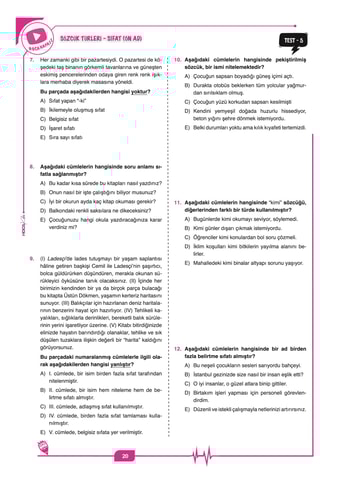 Öznur Saat Yıldırım KPSS Türkçe Soru Bankası - Görsel 4