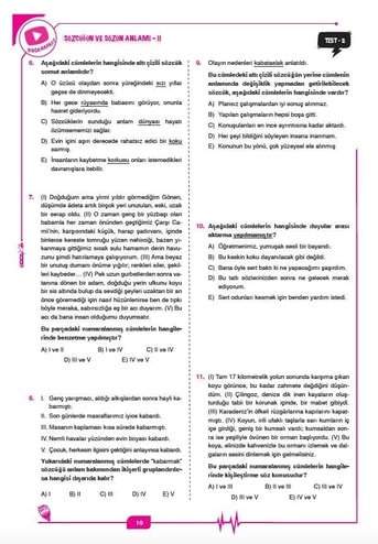 Öznur Saat Yıldırım MEB-AGS Sözel Yetenek Soru Bankası - Görsel 4