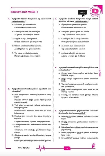 Öznur Saat Yıldırım MEB-AGS Sözel Yetenek Soru Bankası - Görsel 3