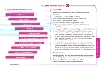 Öznur Saat Yıldırım MEB-AGS Sözel Yetenek Video Ders Notları - Görsel 3