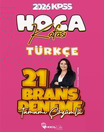 Öznur Saat Yıldırım KPSS 21'li Branş Deneme - Görsel 1