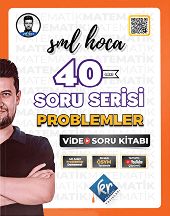 KR Akademi Yayınları Sml Hoca 40 Soru Serisi Problemler Video Soru Kitabı - Görsel 1