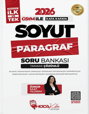 Öznur Saat Yıldırım KPSS Soyut Paragraf Soru Bankası - Görsel 1