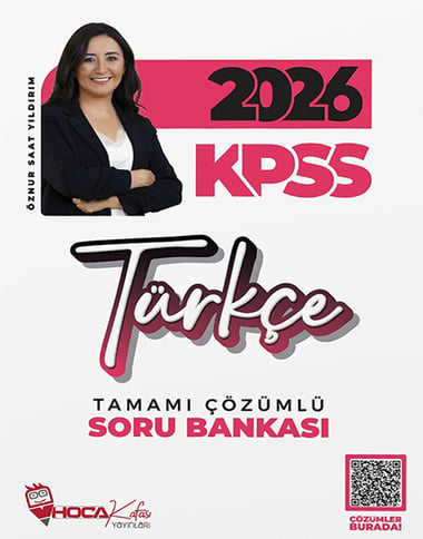 Öznur Saat Yıldırım KPSS Türkçe Soru Bankası