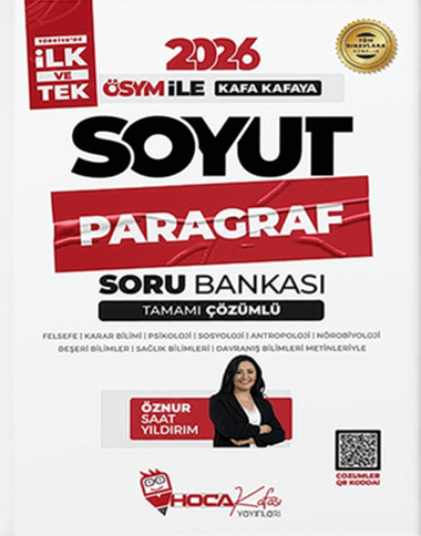 Öznur Saat Yıldırım KPSS Soyut Paragraf Soru Bankası