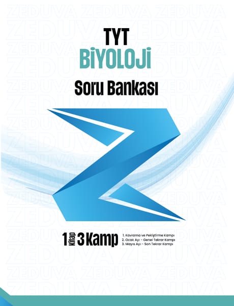 Zeduva Yayınları - TYT Biyoloji Soru Bankası - Biosem Biyoloji kitap kapağı