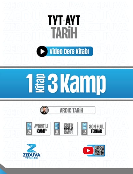 Ardıç Tarih TYT - AYT Video Ders Kitabı kitap kapağı