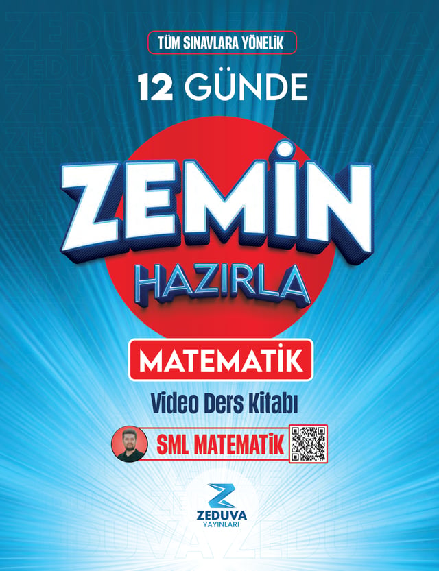 Zeduva 12 Günde Zemin Hazırla Matematik Video Ders Kitabı SML