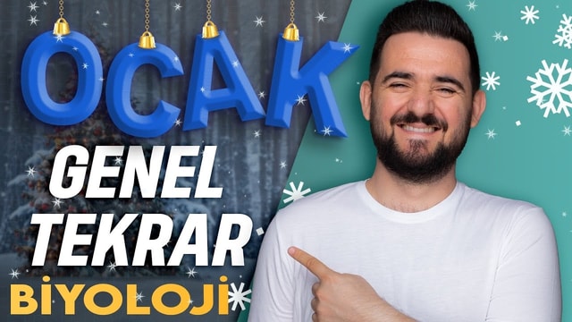 TYT - MSÜ Biyoloji Ocak Genel Tekrar Kampı eğitim seti kapak görseli