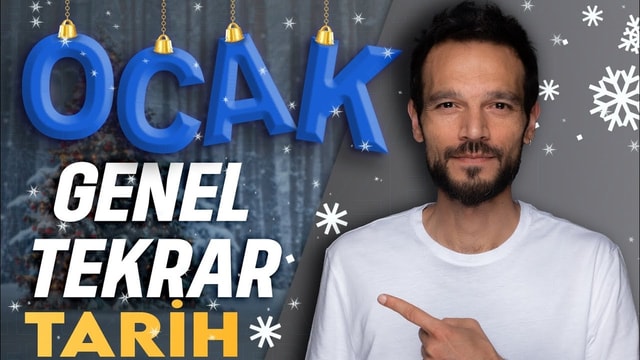 TYT-MSÜ Tarih Ocak Genel Tekrar Kampı eğitim seti kapak görseli