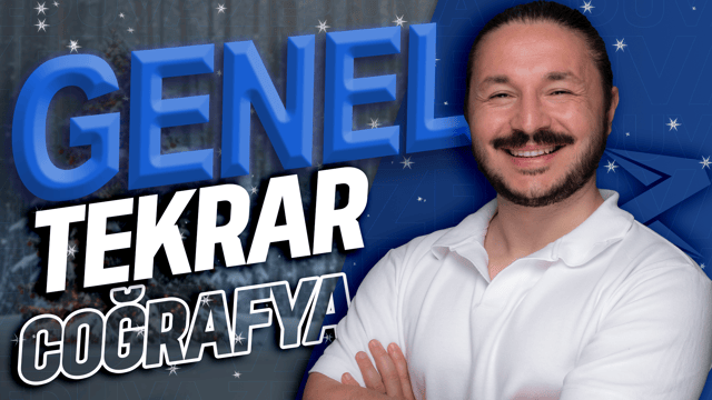TYT - MSÜ Coğrafya Ocak Genel Tekrar Kampı eğitim seti kapak görseli